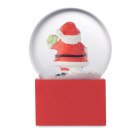 Bola de nieve de cristal de Papá Noel