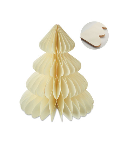 Árbol de Navidad de papel plegable