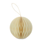 Bola de Navidad de papel plegable para colgar