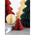 Árbol de Navidad de papel plegable para colgar
