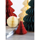 Árbol de Navidad de papel plegable para colgar