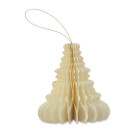 Árbol de Navidad de papel plegable para colgar