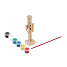 Set de cascanueces de madera para pintar
