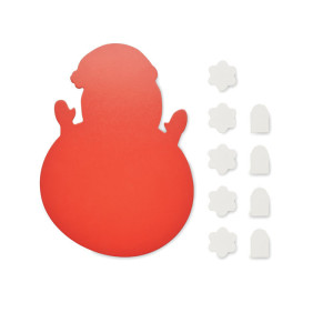 Tres en raya navideño de madera 2