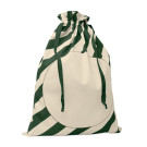 Bolsa saco de algodón navideña grande