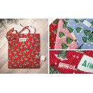 Bolsa navideña de algodón reciclado