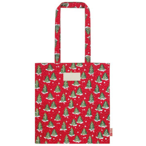 Bolsa navideña de algodón reciclado