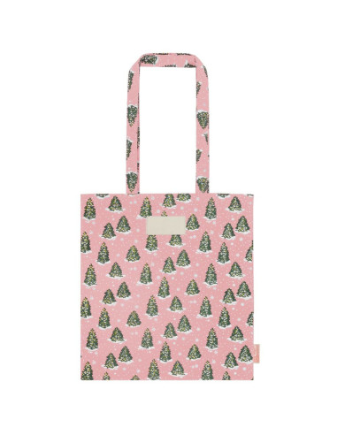 Bolsa navideña de algodón reciclado Bolsa navideña de algodón reciclado