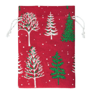 Bolsa de regalo navideña pequeña Snowy 2