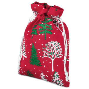 Bolsa de regalo navideña mediana Snowy 2