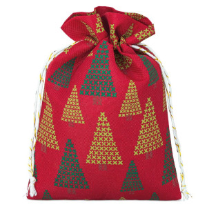 Bolsa saco de Navidad mediana