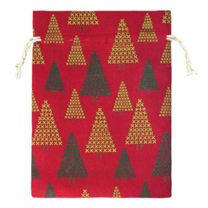 Bolsa saco de Navidad mediana 2