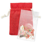 Set de aros navideños para copas