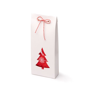 Set de 2 calcetines navideños en caja de regalo