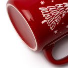 Taza con árbol de Navidad bajo relieve 280ml