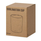 Vaso de cristal para sublimación acabado mate 330ml