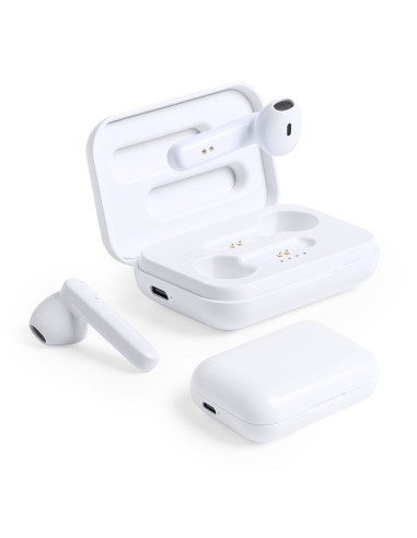 Auriculares intraurales ergonómicos con base de carga