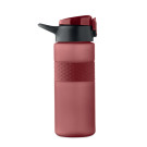 Botella de RPET con banda de silicona antideslizante 700ml