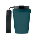 Vaso de polipropileno con cuerda de RPET y tapa