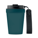 Vaso de polipropileno con cuerda de RPET y tapa
