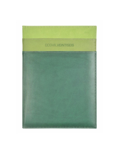 Agenda diaria económica verde Banda