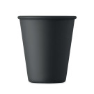 Vaso reutilizable de PLA de maíz de pared simple 200ml