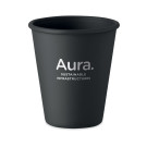 Vaso reutilizable de PLA de maíz de pared simple 200ml
