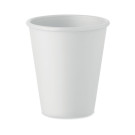 Vaso reutilizable de PLA de maíz de pared simple 200ml