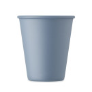 Vaso reutilizable de PLA de maíz de pared simple 200ml