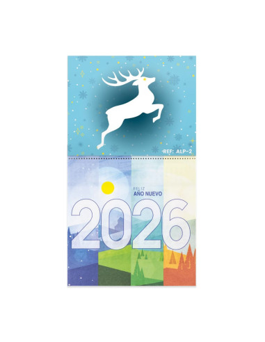 Calendario pequeño con imán y faldilla mensual