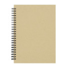 Libreta de cartón reciclado con planificador mensual