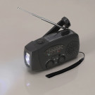 Radio de emergencia multifunción con linterna y carga solar
