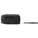 Radio de emergencia multifunción con linterna y carga solar