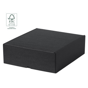 Caja de presentación negra grande