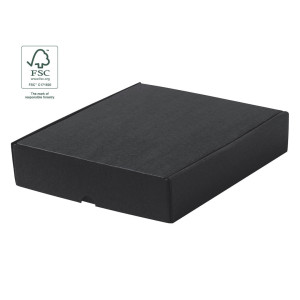 Caja de presentación negra mediana