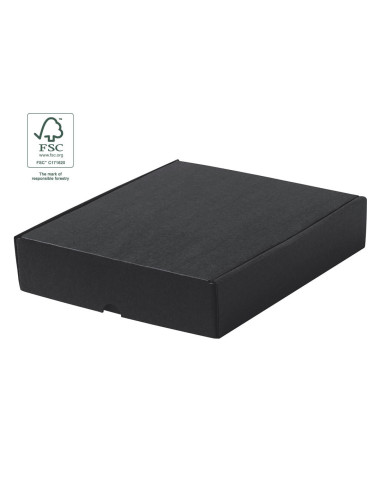 Caja de presentación negra mediana