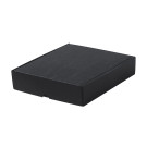 Caja de presentación negra mediana