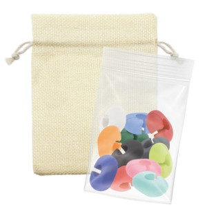 Set de 12 identificadores de copa de silicona 2