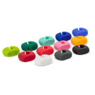 Set de 12 identificadores de copa de silicona