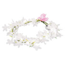 Diadema de flores con luces LED