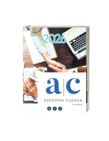 Agenda Personalizada con Tapa Blanda