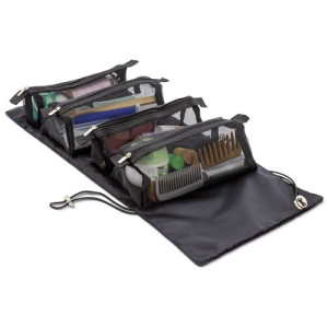 Neceser de viaje con 4 compartimentos desmontables