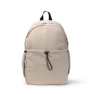 Mochila de nylon con bolsillo frontal de cierre elástico 17L