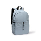 Mochila de nylon con bolsillo frontal de cierre elástico 17L