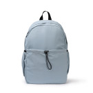 Mochila de nylon con bolsillo frontal de cierre elástico 17L