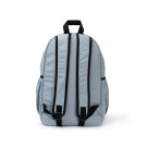 Mochila de nylon con bolsillo frontal de cierre elástico 17L