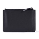 Cartera tarjetero de piel auténtica