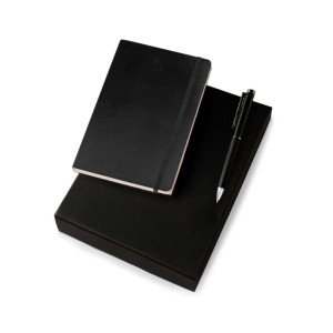 Set de escritura premium con libreta A5 y bolígrafo