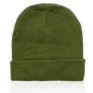 Gorro de punto elástico con dobladillo