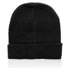 Gorro de punto elástico con dobladillo